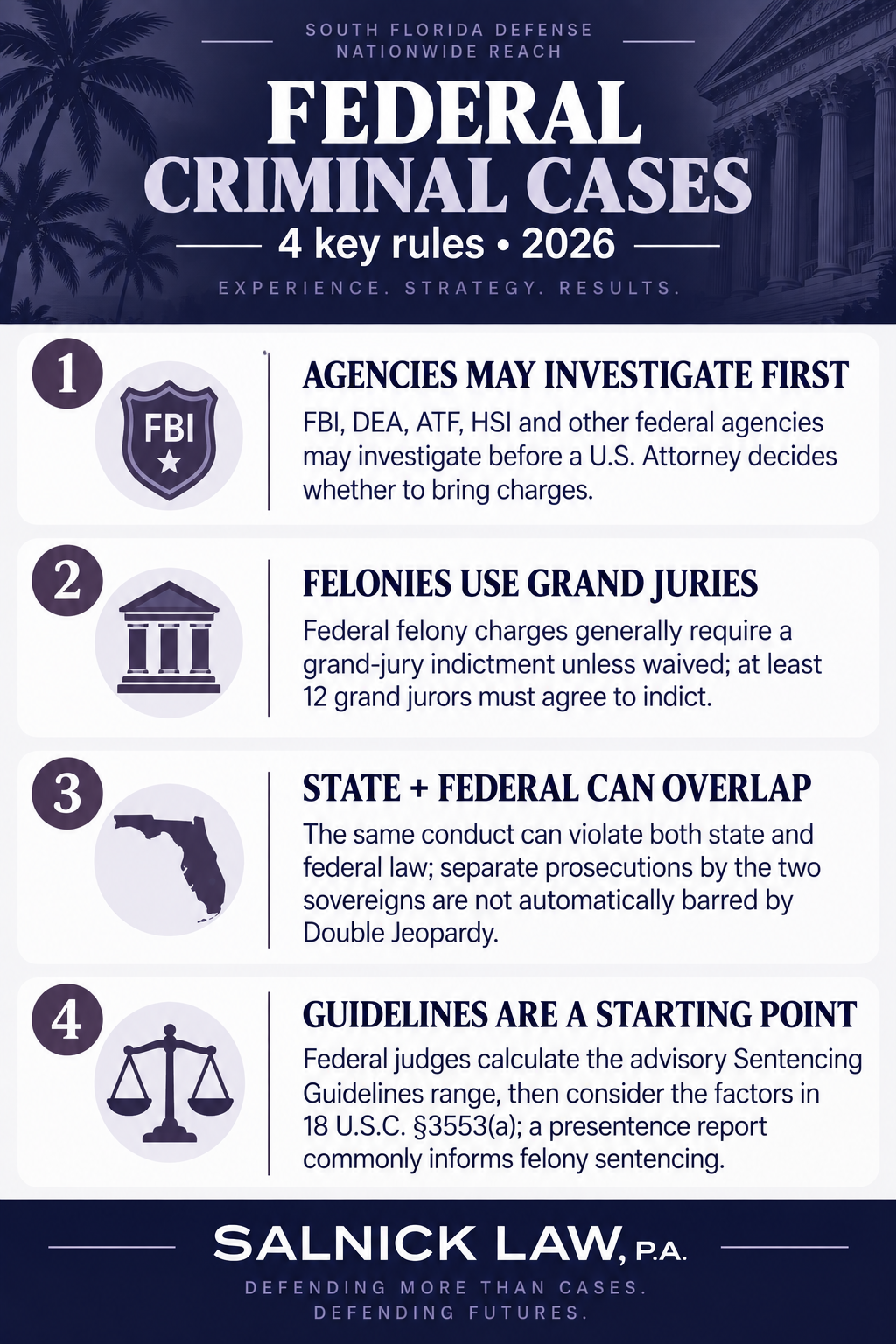 Florida Federal Criminal Cases Infographic